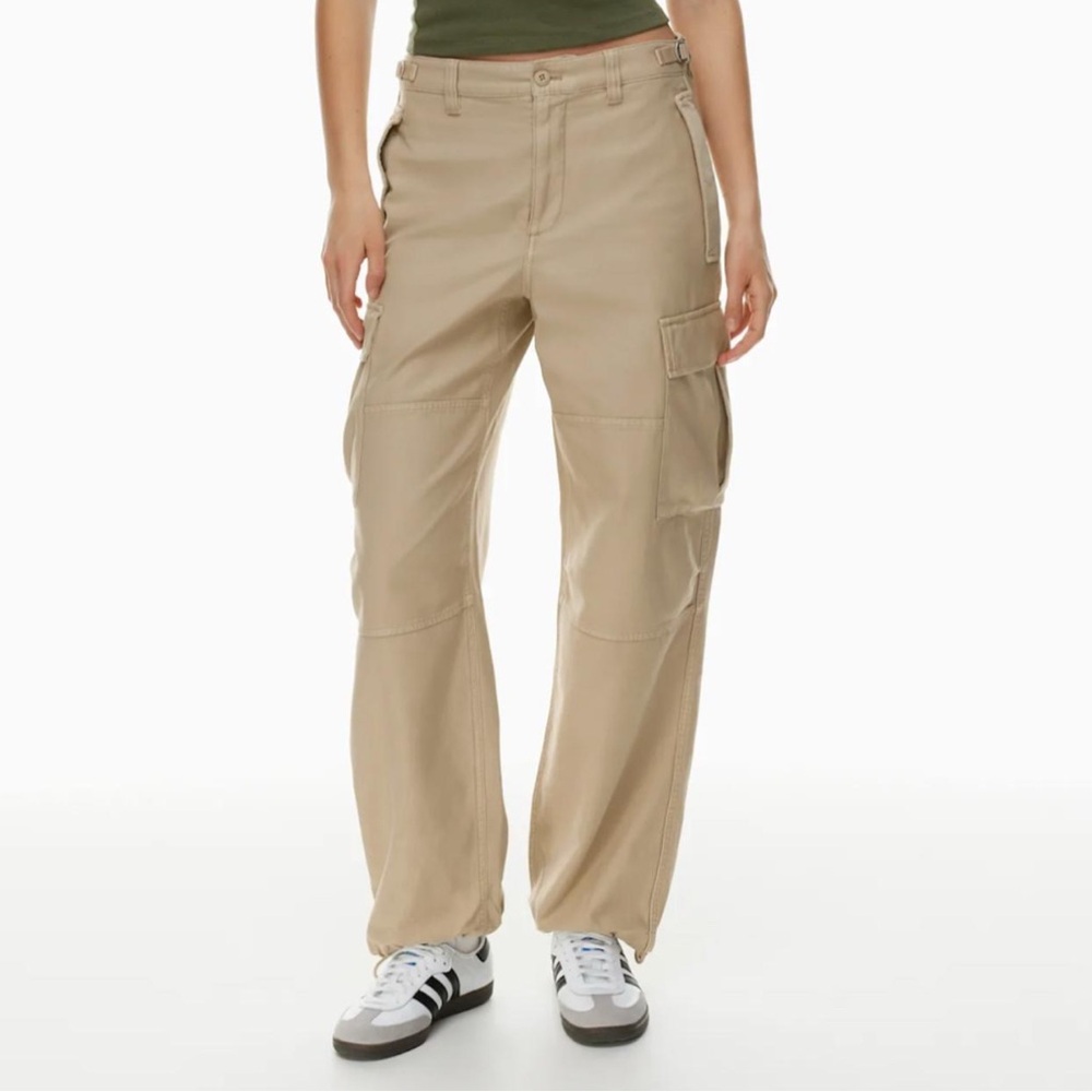 Aritzia Wilfred Free Maeve Mid-Rise Twill Cargo Pants Size: 12